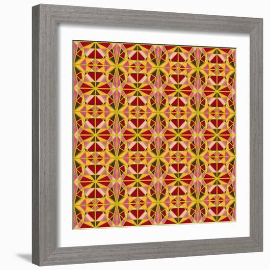 Geometric Cubism-Deanna Tolliver-Framed Giclee Print