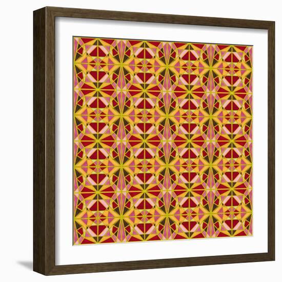 Geometric Cubism-Deanna Tolliver-Framed Giclee Print