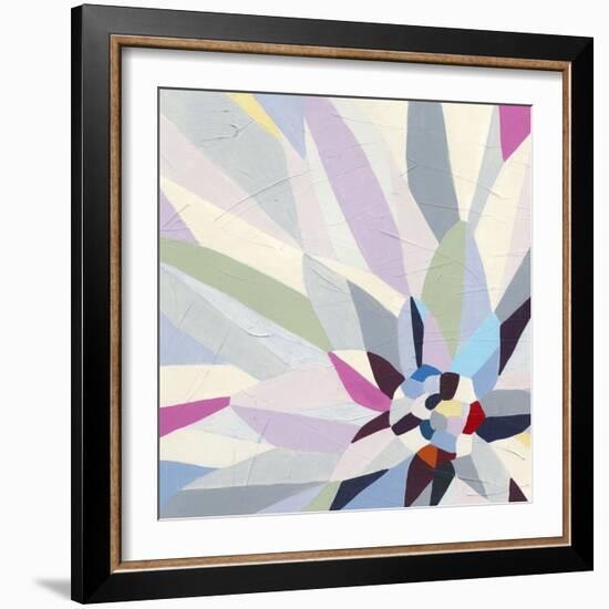 Geometric Dahlia II-Erica J. Vess-Framed Art Print