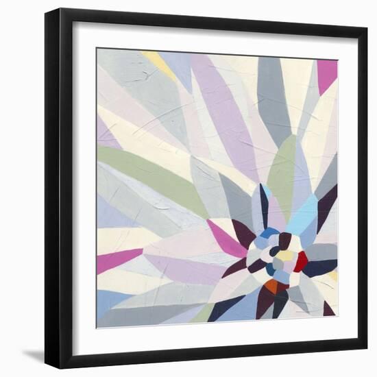 Geometric Dahlia II-Erica J. Vess-Framed Art Print