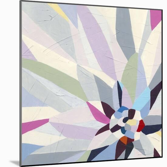 Geometric Dahlia II-Erica J. Vess-Mounted Art Print