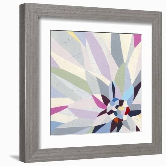 Geometric Dahlia II-Erica J. Vess-Framed Art Print