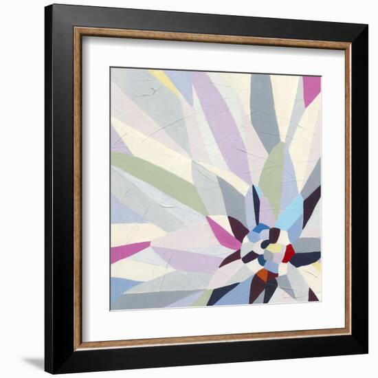 Geometric Dahlia II-Erica J. Vess-Framed Art Print