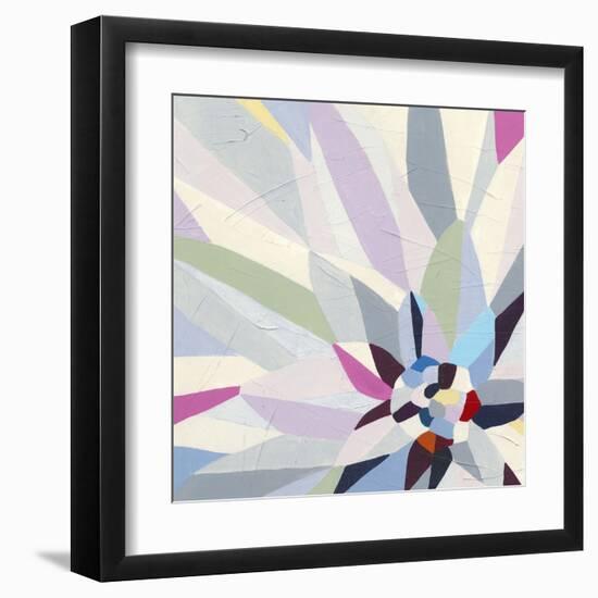 Geometric Dahlia II-Erica J. Vess-Framed Art Print