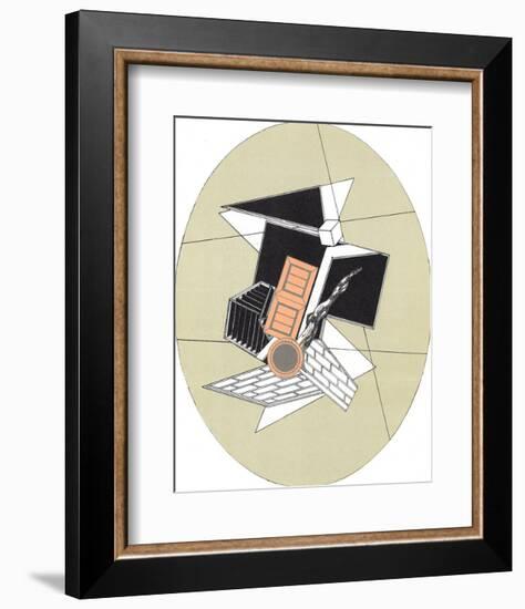 Geometric detail-Alain Le Yaouanc-Framed Premium Edition