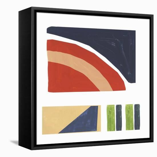 Geometric Games I-Tom Reeves-Framed Stretched Canvas