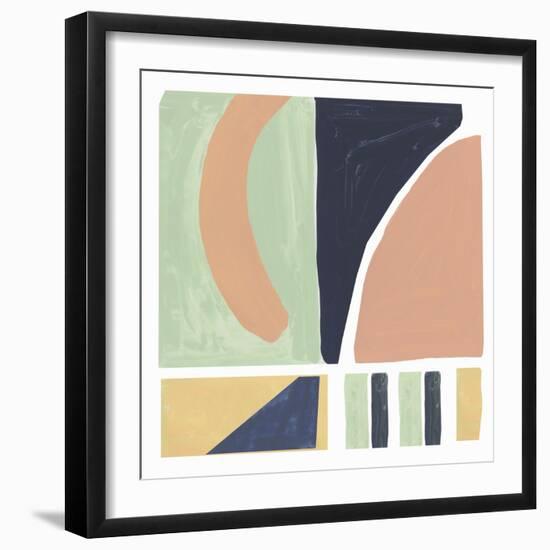 Geometric Games II-Tom Reeves-Framed Art Print