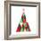 Geometric Holiday Trees I-Michael Mullan-Framed Art Print