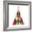 Geometric Holiday Trees I-Michael Mullan-Framed Art Print