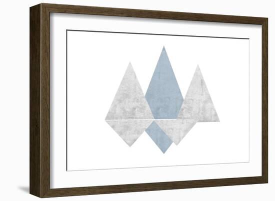 Geometric Island-Sheldon Lewis-Framed Art Print