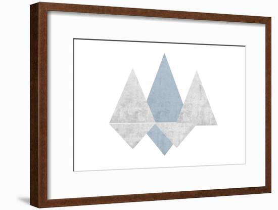 Geometric Island-Sheldon Lewis-Framed Art Print