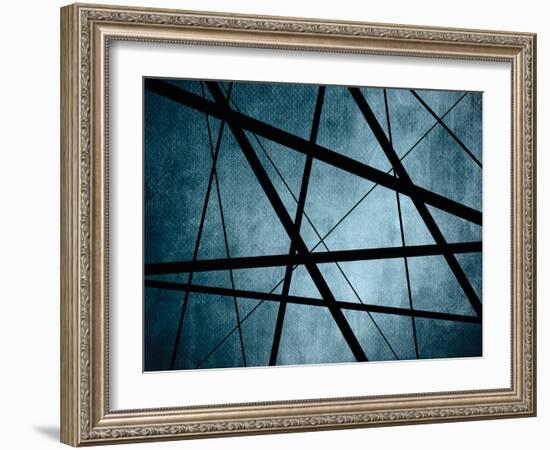 Geometric Lines 2-Urban Epiphany-Framed Art Print