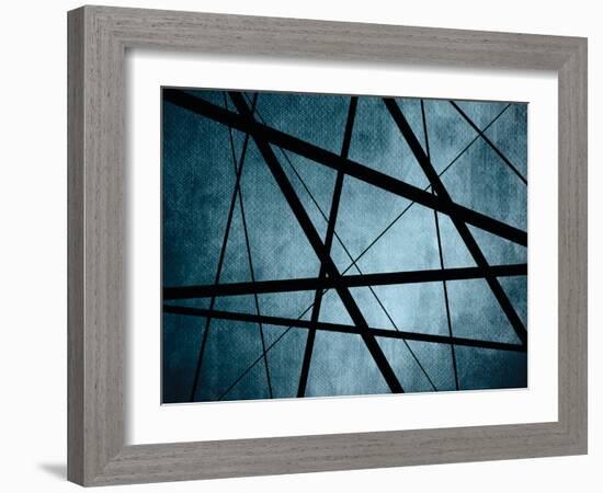 Geometric Lines 2-Urban Epiphany-Framed Art Print