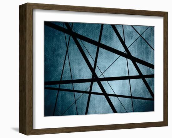 Geometric Lines 2-Urban Epiphany-Framed Art Print