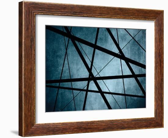 Geometric Lines 2-Urban Epiphany-Framed Art Print