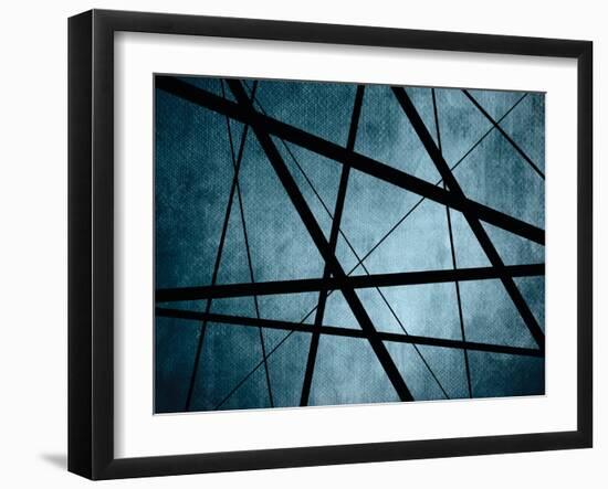 Geometric Lines 2-Urban Epiphany-Framed Art Print