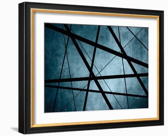 Geometric Lines 2-Urban Epiphany-Framed Art Print