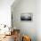 Geometric Mountain-Anna Polanski-Framed Stretched Canvas displayed on a wall