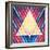 Geometric Pattern 02-serkorkin-Framed Art Print