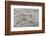 Geometric pattern in eroded driftwood, Bandon Beach, Oregon-Adam Jones-Framed Photographic Print