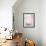 Geometric Pink Grey-LILA X LOLA-Framed Art Print displayed on a wall