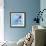 Geometric Polygonal Eagle, Pattern Design, Vector Illustration-BlueLela-Framed Premium Giclee Print displayed on a wall