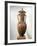 Geometric Pottery, Amphora, Figured and Meander Ornamentation-null-Framed Giclee Print