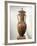 Geometric Pottery, Amphora, Figured and Meander Ornamentation-null-Framed Giclee Print