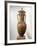 Geometric Pottery, Amphora, Figured and Meander Ornamentation-null-Framed Giclee Print