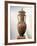 Geometric Pottery, Amphora, Figured and Meander Ornamentation-null-Framed Giclee Print