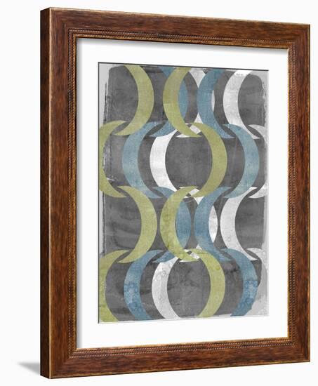 Geometric Repeat I-Jennifer Goldberger-Framed Art Print