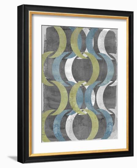 Geometric Repeat I-Jennifer Goldberger-Framed Art Print