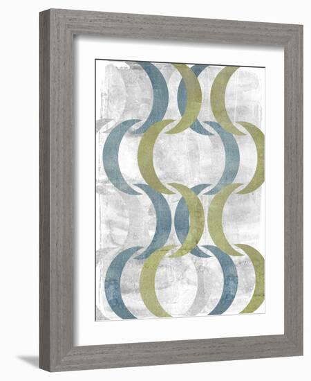 Geometric Repeat III-Jennifer Goldberger-Framed Art Print