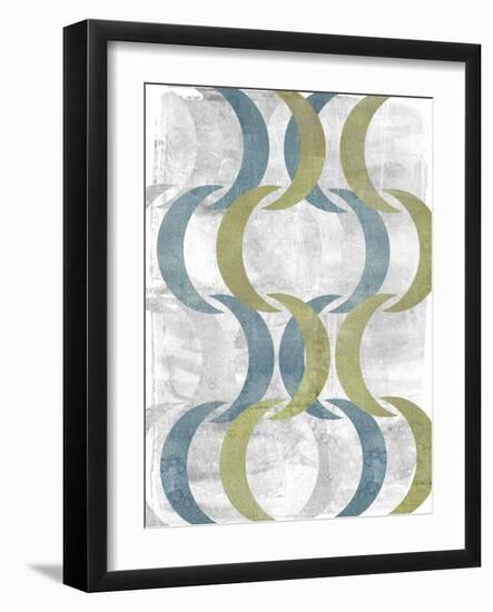 Geometric Repeat III-Jennifer Goldberger-Framed Art Print