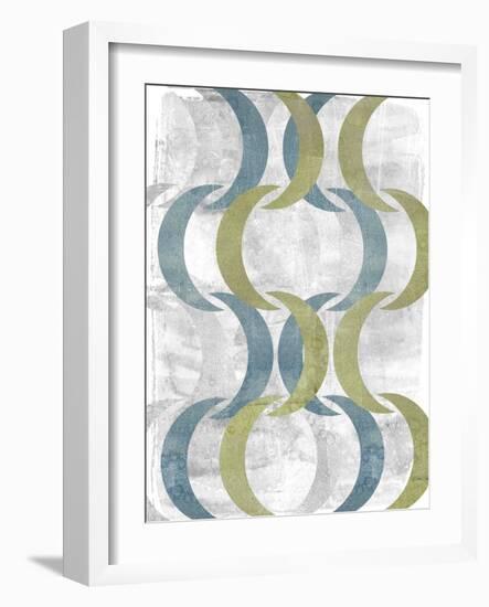 Geometric Repeat III-Jennifer Goldberger-Framed Art Print