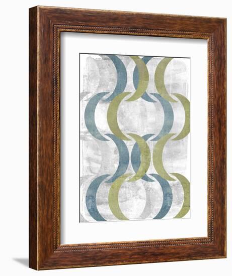 Geometric Repeat III-Jennifer Goldberger-Framed Art Print