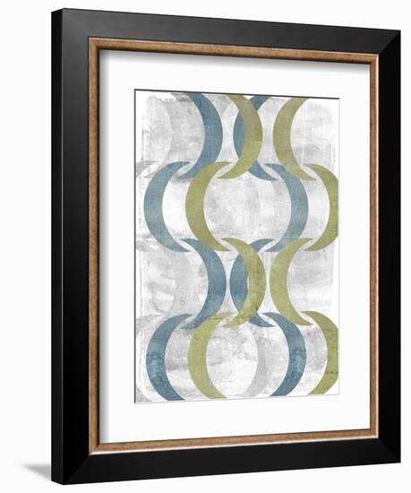 Geometric Repeat III-Jennifer Goldberger-Framed Art Print