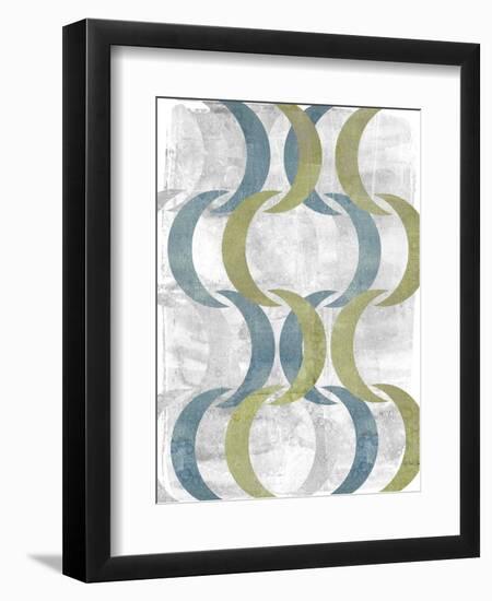 Geometric Repeat III-Jennifer Goldberger-Framed Art Print