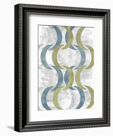 Geometric Repeat III-Jennifer Goldberger-Framed Art Print