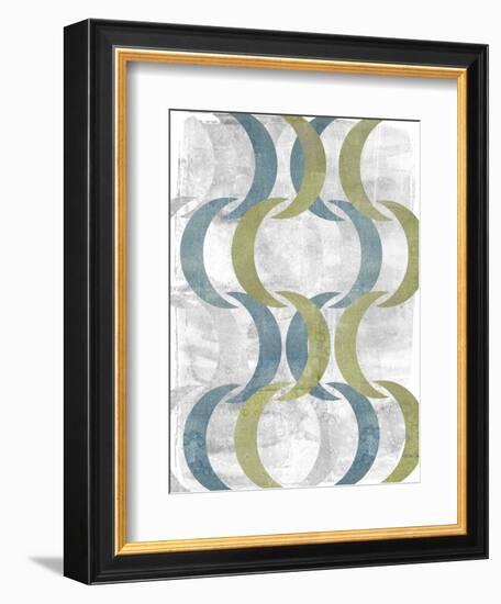 Geometric Repeat III-Jennifer Goldberger-Framed Art Print