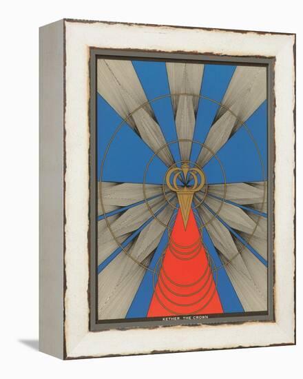 Geometric Representation of Kether, the Crown-null-Framed Stretched Canvas