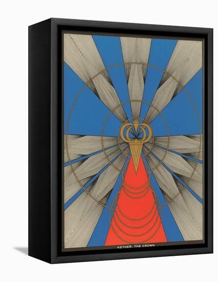 Geometric Representation of Kether, the Crown-null-Framed Stretched Canvas