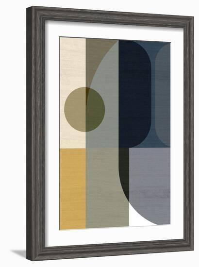 Geometric Shapes I-Incado-Framed Art Print