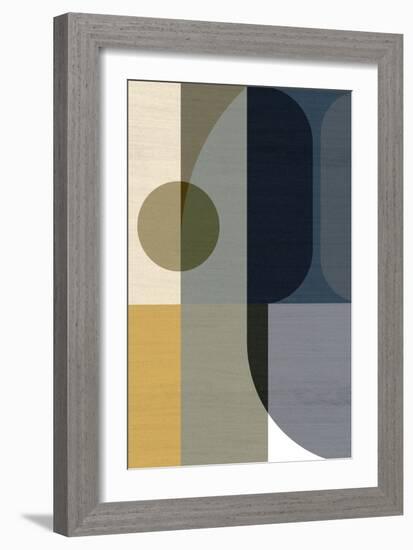 Geometric Shapes I-Incado-Framed Art Print