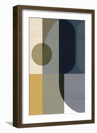 Geometric Shapes I-Incado-Framed Art Print