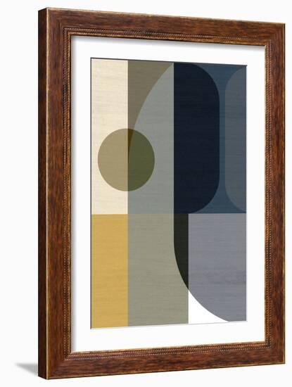 Geometric Shapes I-Incado-Framed Art Print