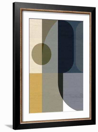 Geometric Shapes I-Incado-Framed Art Print