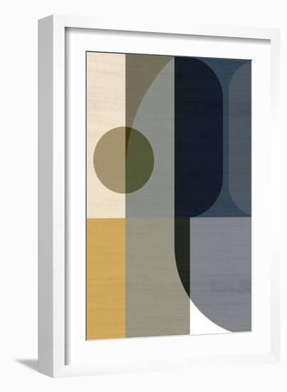 Geometric Shapes I-Incado-Framed Art Print