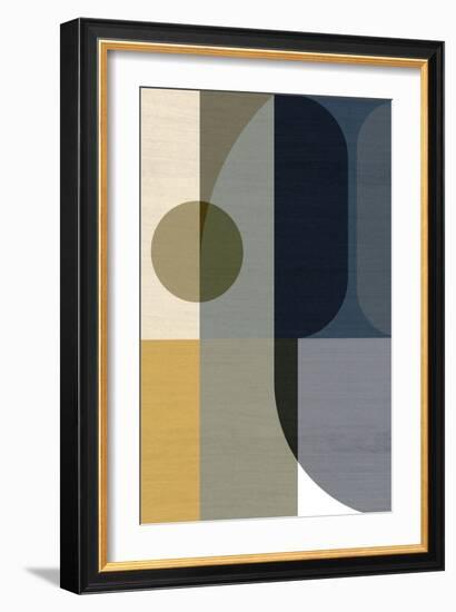 Geometric Shapes I-Incado-Framed Art Print