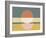 Geometric Sunrise I-Eline Isaksen-Framed Art Print